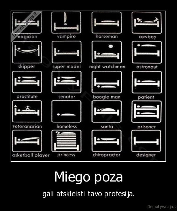 Miego poza