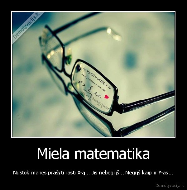 mokykla,matematika,x, reiksme