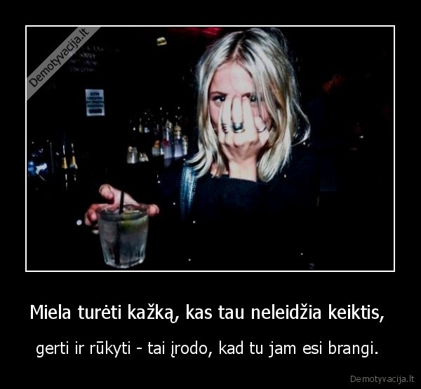 Miela turėti kažką, kas tau neleidžia keiktis, 