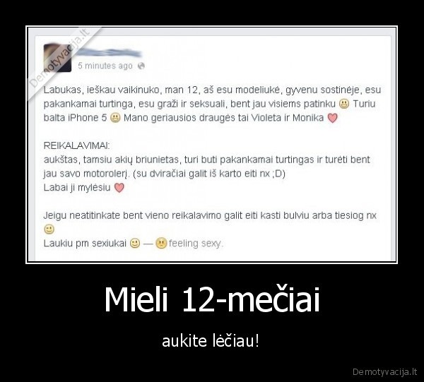 pazintys,iesko,12, metu
