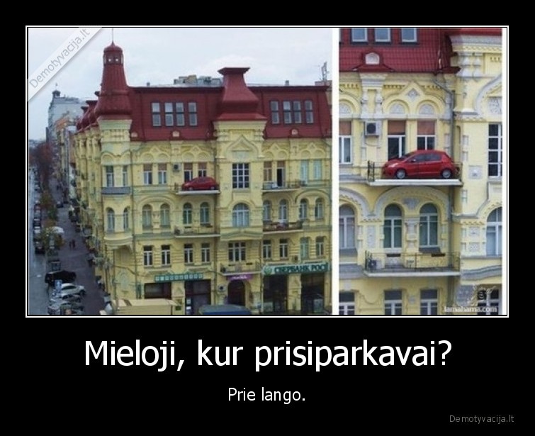 parkavimasis,parkavimosi, ypatumai,parkuote,masina,balkonas,langas