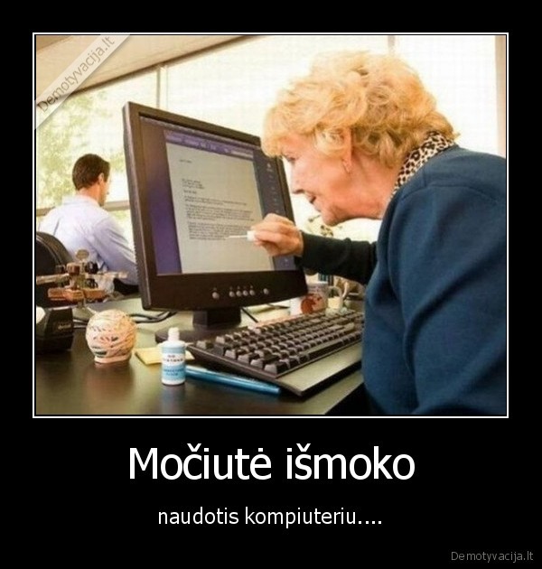 mociute,kompiuteris,fail, foto,juokinga, nuotrauka
