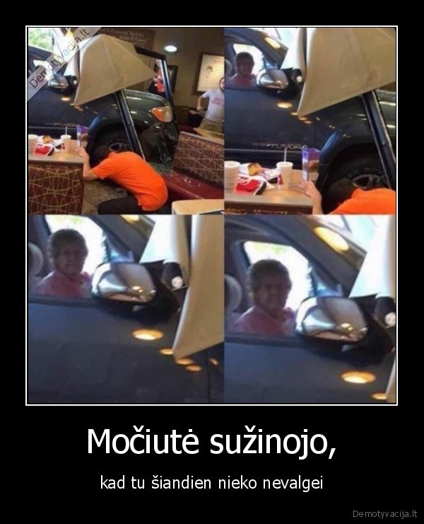 Močiutė sužinojo,