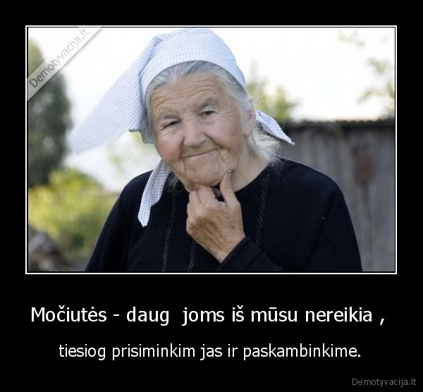 mociute, seima