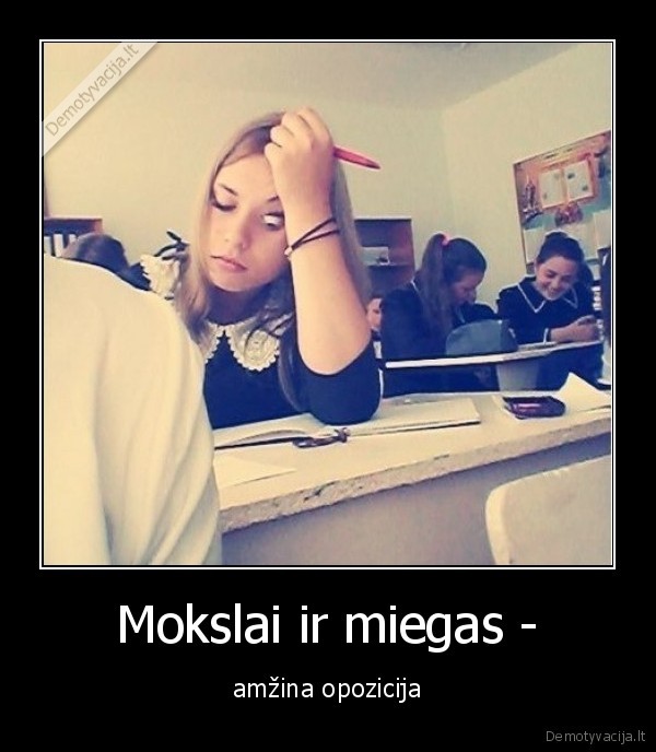 mokslai,miegas