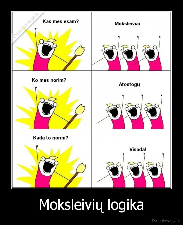 Moksleivių logika