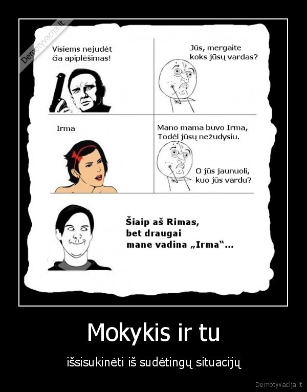 Mokykis ir tu