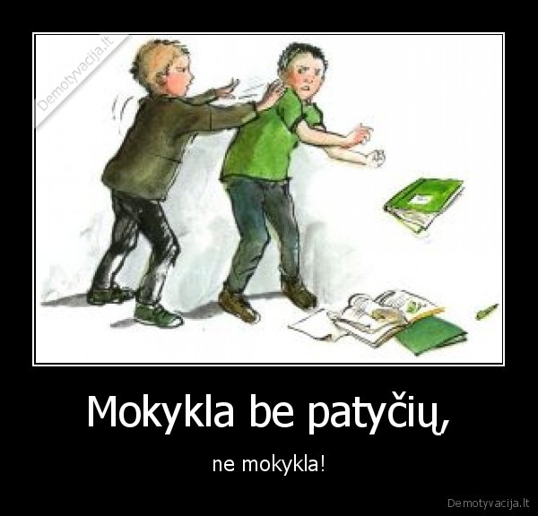 Mokykla be patyčių,