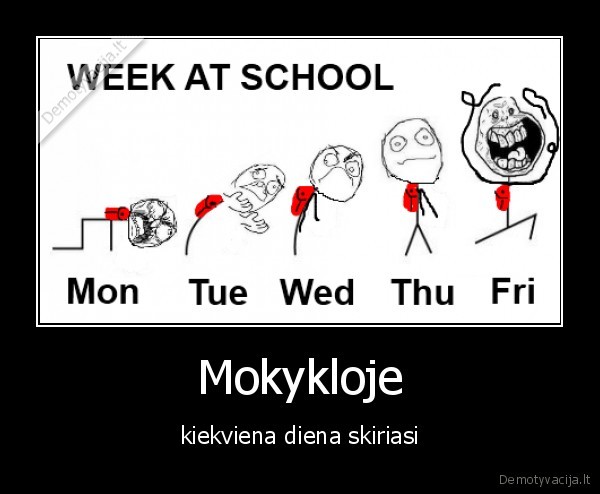 Mokykloje