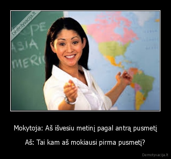 mokytoja