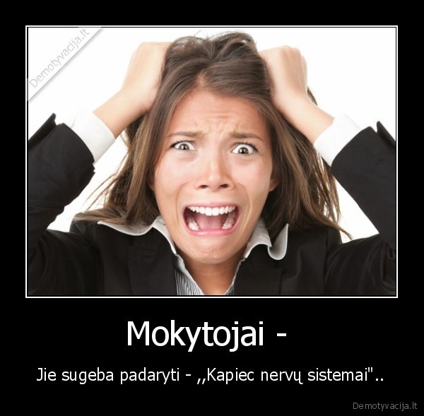 Mokytojai - 