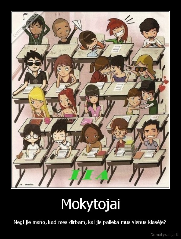 Mokytojai