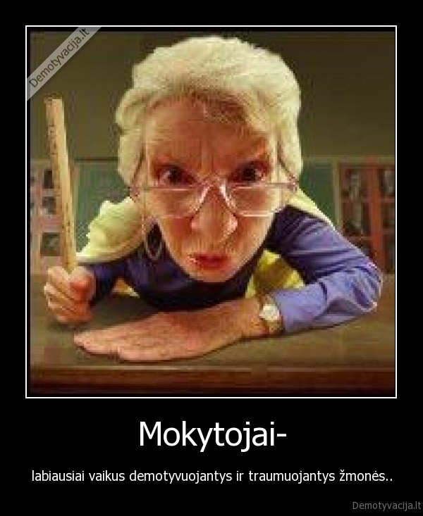 Mokytojai-