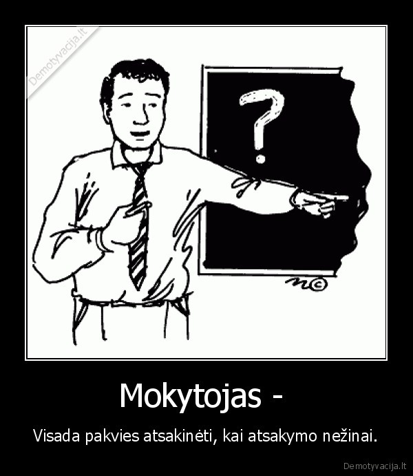 mokytojas