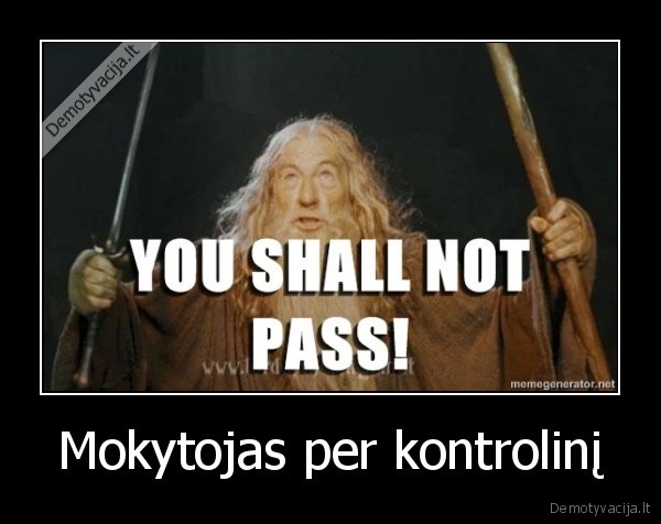 kontrolinis