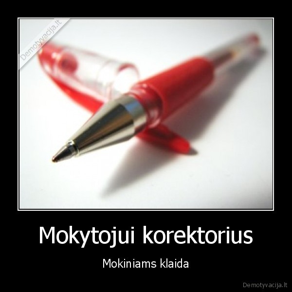 mokykla,klaida,vaikai,korektorius