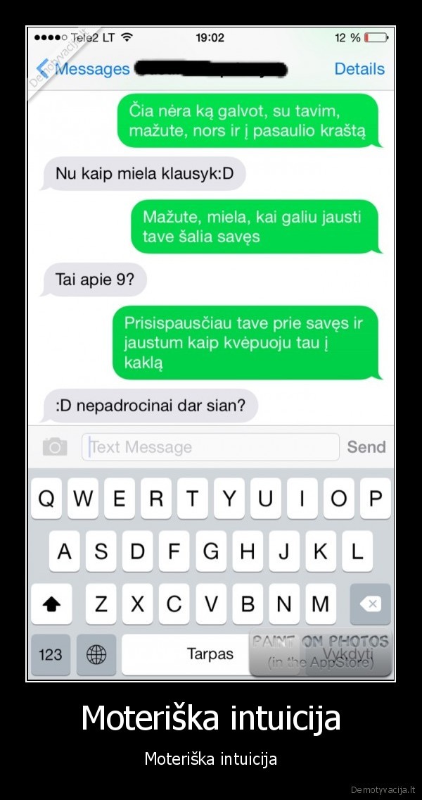 Moteriška intuicija