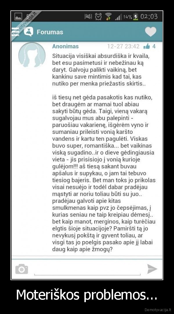 moteru, bedas,slapinimasis, i, vonia