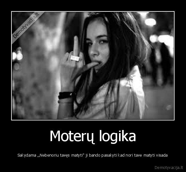 moterys,logika,mastymas