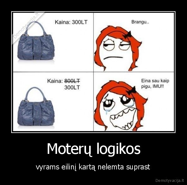 Moterų logikos