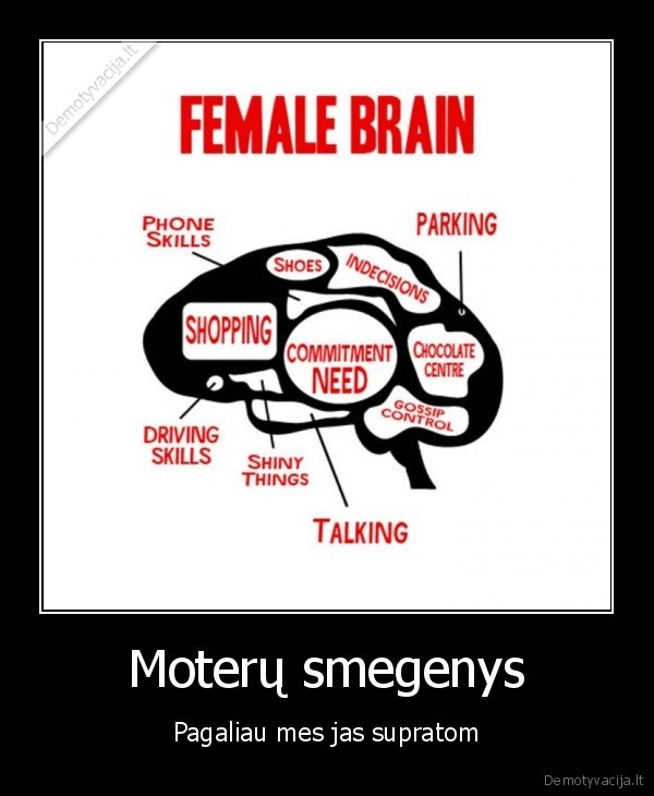 Moterų smegenys