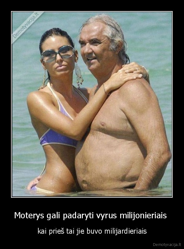 Moterys gali padaryti vyrus milijonieriais 