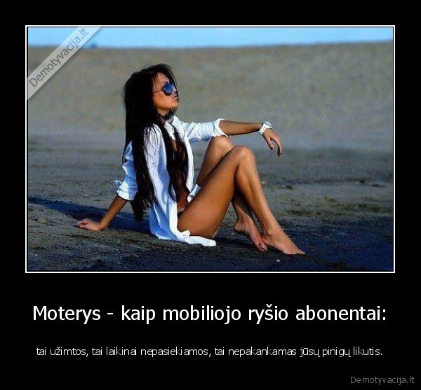 Moterys - kaip mobiliojo ryšio abonentai:
