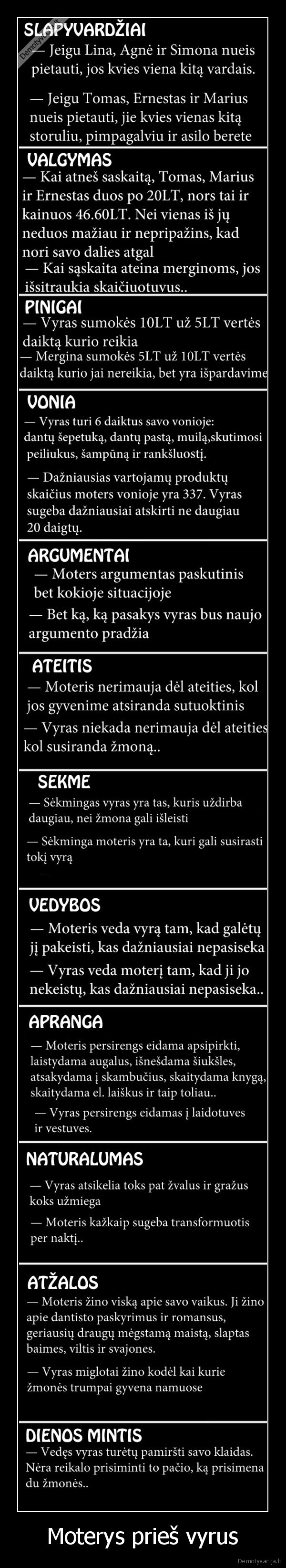 gyvenimas,vyrai,moterys,vyrai, pries, moteris,prikolas, apie, vyrus,prikolas