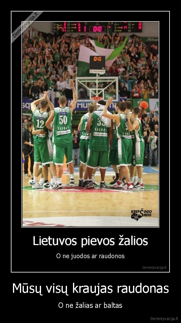rytas, zalgiris, lkl, raudona, zalia