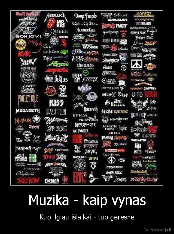 muzika,vynas,senos, grupes