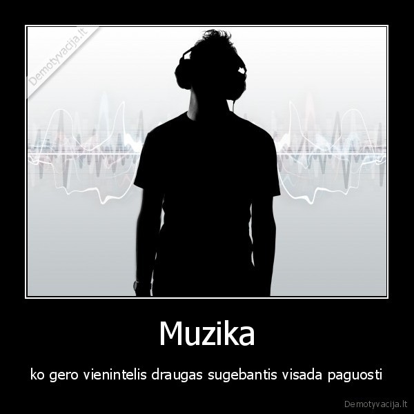 muzika, draugas