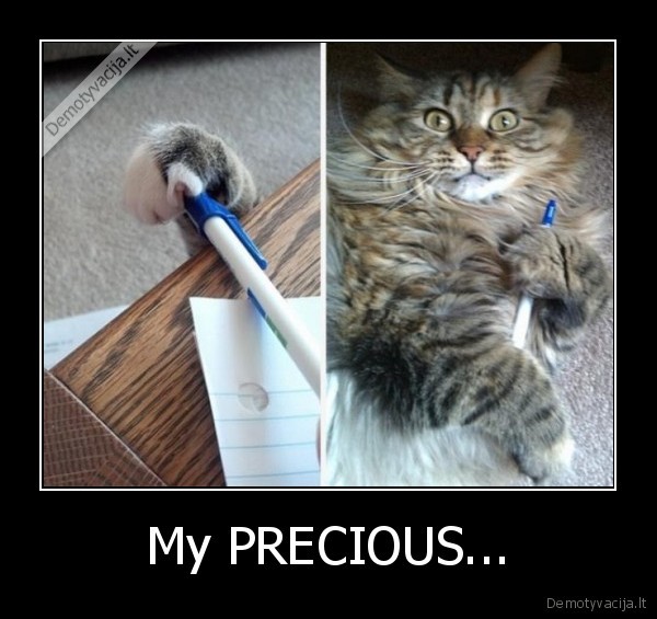My PRECIOUS...