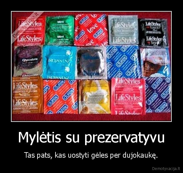 Mylėtis su prezervatyvu