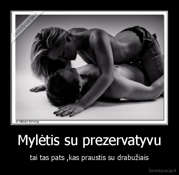 Mylėtis su prezervatyvu