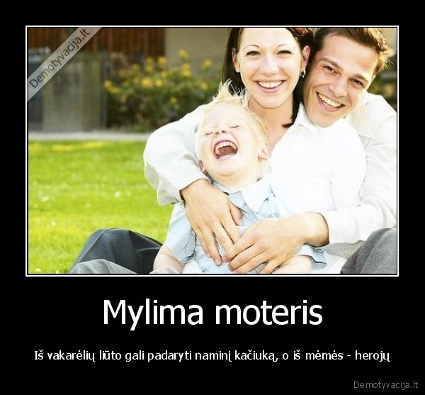 Mylima moteris