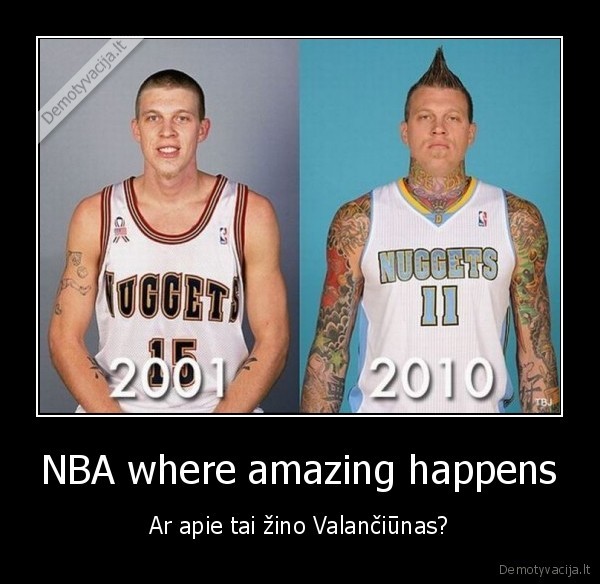 NBA where amazing happens
