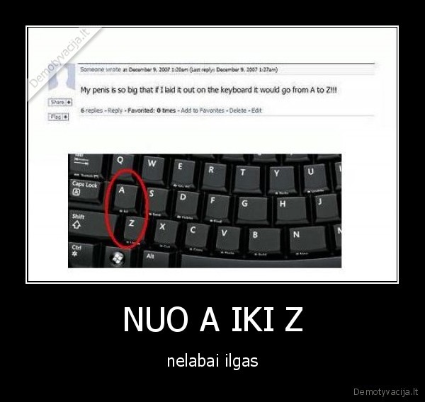 NUO A IKI Z