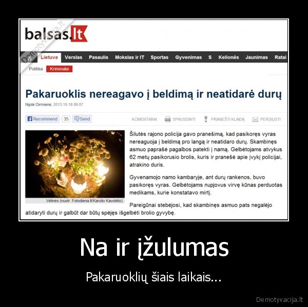 straipsnis,pakaruoklis,nelaime