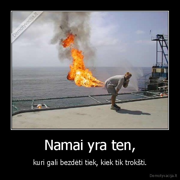 Namai yra ten,