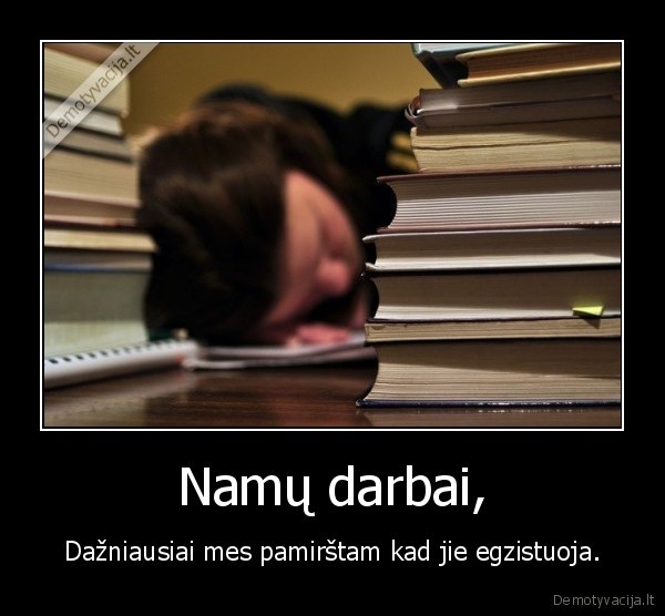 Namų darbai,