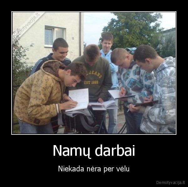Namų darbai