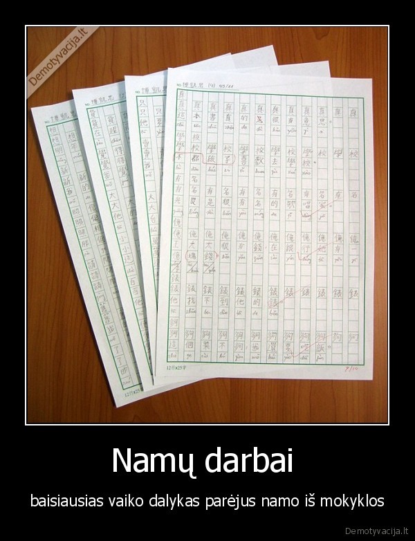 Namų darbai 