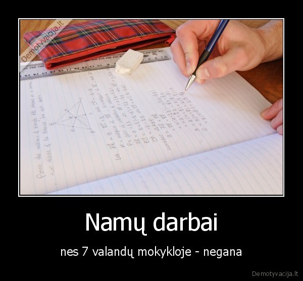 Namų darbai