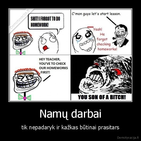 Namų darbai