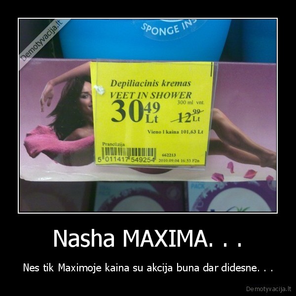 akcija,maxima