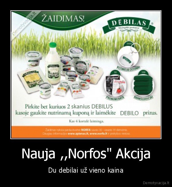 Nauja ,,Norfos&quot; Akcija