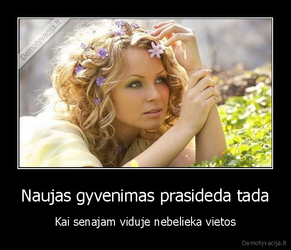 naujas, gyvenimas