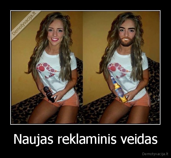 Naujas reklaminis veidas