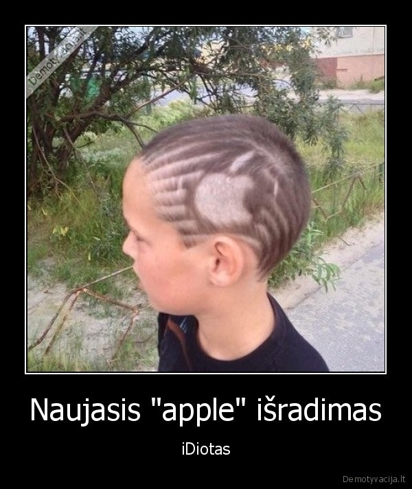 apple,idiotas,sukuosena