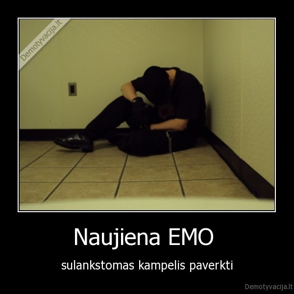 emo, kampas, verkia